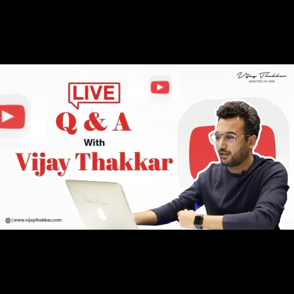 Vijay Thakkar 6 Days Sessions