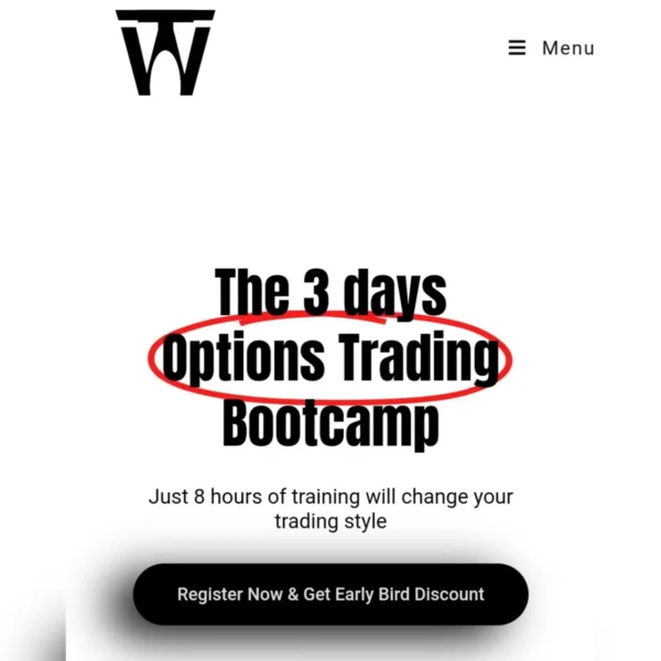 Wow Traders 3 Days Bootcamp