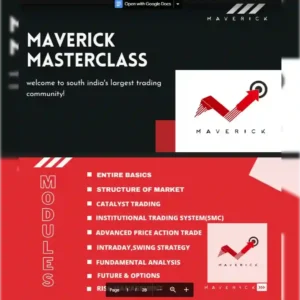 Maverick Masterclass Course