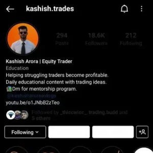 Kashish Trades - Equity Trader Course 2022